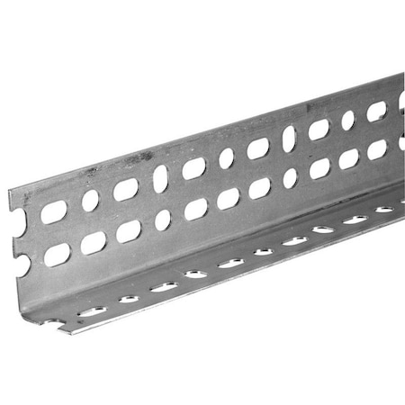 Steelworks SteelWorks 0.075 in. X 2-1/4 in. W X 36 in. L Zinc Plated Steel Slotted Angle 11117